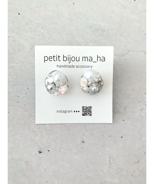 tone(トーン)の「【petitbijou ma_ha】ビジューピアス(ピアス(両耳用)・レディース・その他1/その他2/その他3/その他5/その他4/その他6/その他8/その他9/その他7・FREE)」の4枚目の写真