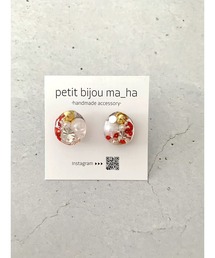 【petitbijou ma_ha】ビジューピアス