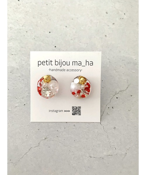 tone(トーン)の「【petitbijou ma_ha】ビジューピアス(ピアス(両耳用)・レディース・その他1/その他2/その他3/その他5/その他4/その他6/その他8/その他9/その他7・FREE)」の1枚目の写真