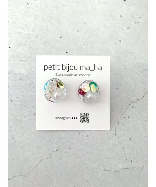 tone(トーン)の「【petitbijou ma_ha】ビジューピアス(ピアス(両耳用)・レディース・その他1/その他2/その他3/その他5/その他4/その他6/その他8/その他9/その他7・FREE)」の6枚目の写真
