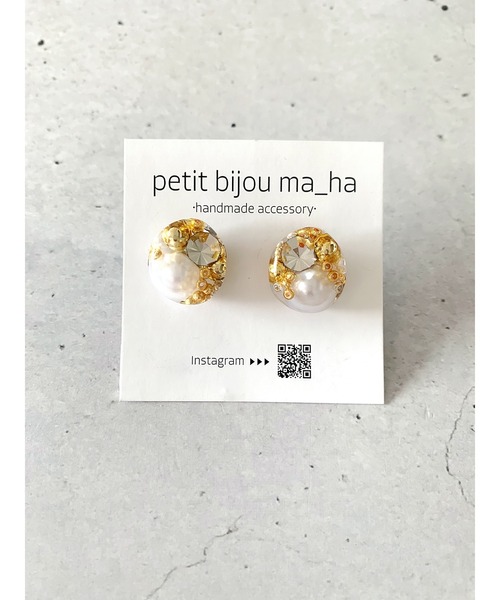 tone(トーン)の「【petitbijou ma_ha】ビジューピアス(ピアス(両耳用)・レディース・その他1/その他2/その他3/その他5/その他4/その他6/その他8/その他9/その他7・FREE)」の2枚目の写真