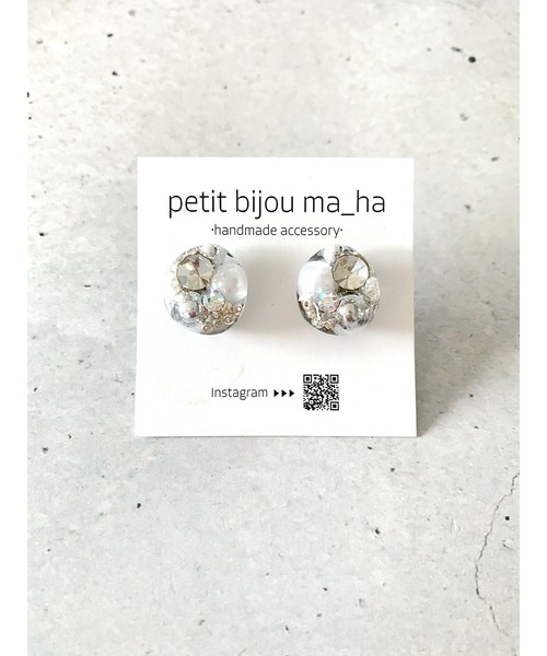 tone(トーン)の「【petitbijou ma_ha】ビジューピアス(ピアス(両耳用)・レディース・その他1/その他2/その他3/その他5/その他4/その他6/その他8/その他9/その他7・FREE)」の7枚目の写真