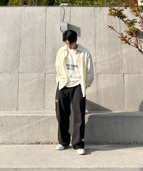 SSIN AND LEE（シンアンドリー）の「アンフィニッシュドワイドコットンパンツベージュ（その他パンツ・メンズ・その他・X-LARGE）」の14枚目の写真