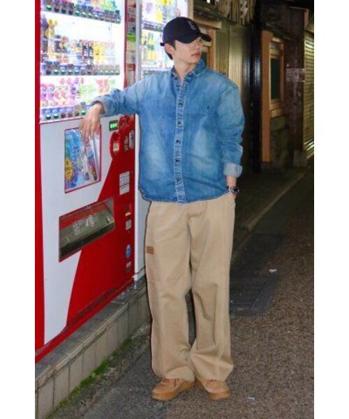 SSIN AND LEE（シンアンドリー）の「アンフィニッシュドワイドコットンパンツベージュ（その他パンツ・メンズ・その他・X-LARGE）」の17枚目の写真