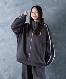 NOIZY（ノイジー）の「THREADS NOIZ TRACK JKT / ワンポイント 刺繍 サイドライン トラックジャケット（ジャージ）」