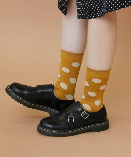 FRAPBOIS（フラボア）の「ラメドットソックス（ソックス/靴下・レディース・イエロー/ブラック/グレー・FREE）」の9枚目の写真