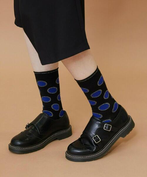 FRAPBOIS（フラボア）の「ラメドットソックス（ソックス/靴下・レディース・イエロー/ブラック/グレー・FREE）」の11枚目の写真