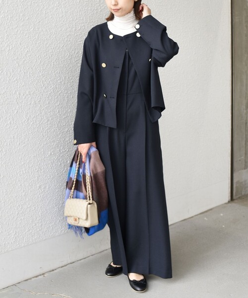 SHIPS Colors:〈手洗い可能〉ポリエステル/リネン スラブ