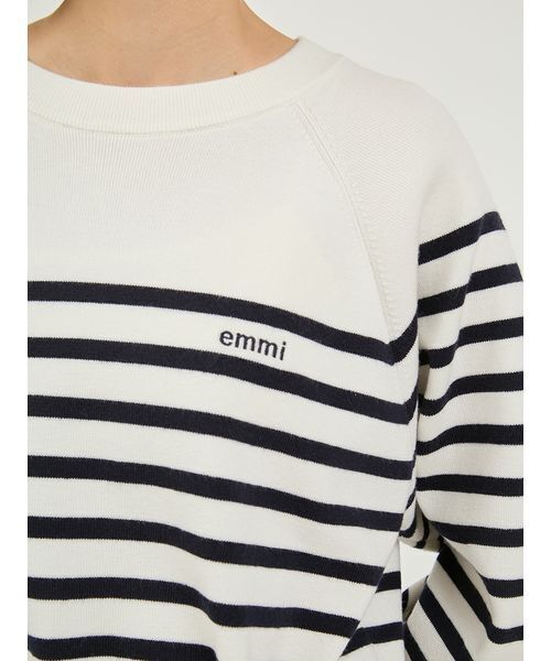 emmi(エミ)の「【7days】ドロストニットトップス(ニット/セーター・レディース・イエロー/ネイビー/ホワイト/レッド/ダークネイビー/オフホワイト/ブルー・F)」の11枚目の写真