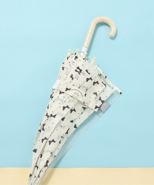 BREEZE（ブリーズ）の「4柄アンブレラ（長傘・キッズ・オフホワイト/ブルー/レインボー/ピンク・SMALL/MEDIUM）」の2枚目の写真