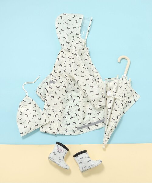 BREEZE（ブリーズ）の「4柄アンブレラ（長傘・キッズ・オフホワイト/ブルー/レインボー/ピンク・SMALL/MEDIUM）」の12枚目の写真