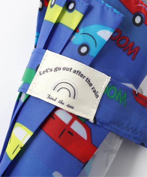 BREEZE（ブリーズ）の「4柄アンブレラ（長傘・キッズ・オフホワイト/ブルー/レインボー/ピンク・SMALL/MEDIUM）」の8枚目の写真