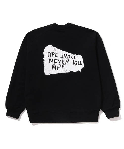BAPE LOGO REVERSIBLE LOOSE FIT CREWNECK SWEATSHIR（スウェット）｜A