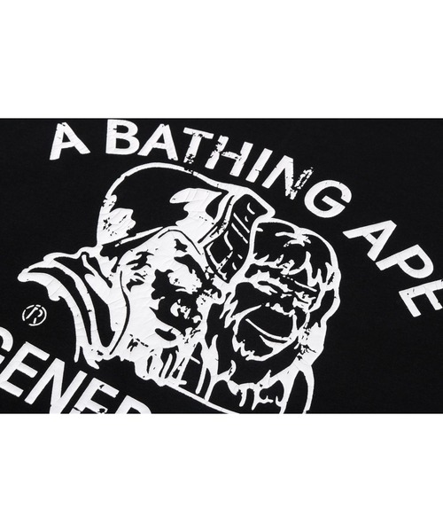 A BATHING APE(アベイシングエイプ)の「BAPE LOGO REVERSIBLE LOOSE FIT CREWNECK SWEATSHIR(スウェット・メンズ・ブラック/グレー・X-LARGE/SMALL/MEDIUM/XX-LARGE/LARGE)」の5枚目の写真