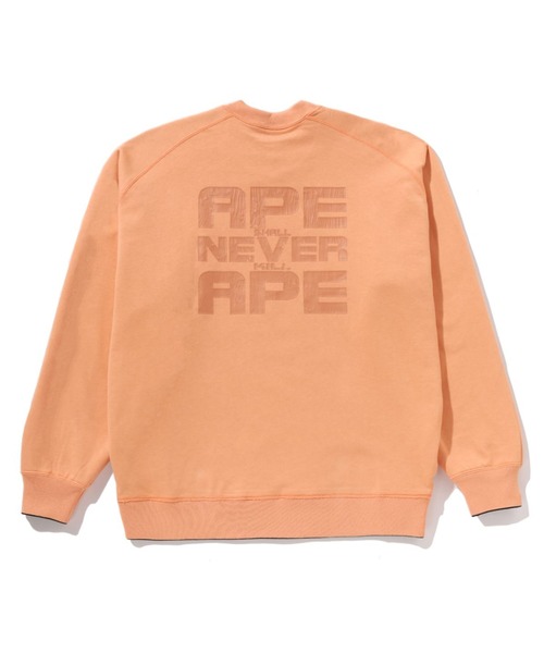 A BATHING APE(アベイシングエイプ)の「BAPE LOGO REVERSIBLE LOOSE FIT CREWNECK SWEATSHIR(スウェット・メンズ・ブラック/グレー・X-LARGE/SMALL/MEDIUM/XX-LARGE/LARGE)」の11枚目の写真
