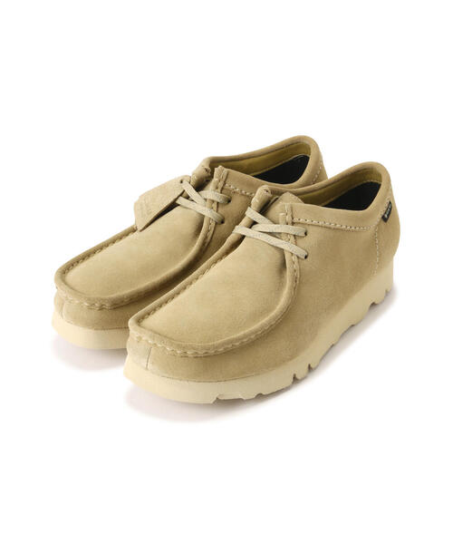 CLARKS Wallabee GORE-TEX UK7.0極美品 WallabeeGTX / メンズ ワラビーゴアテックス （ブラックスエード