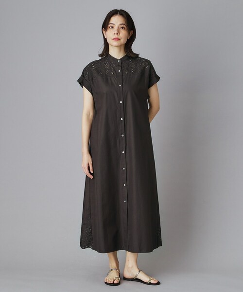 TICCA（ティッカ）の「TICCA（ティッカ）レースフレンチワンピース（ワンピース・レディース・グレー系その他/ブラック・00）」の17枚目の写真