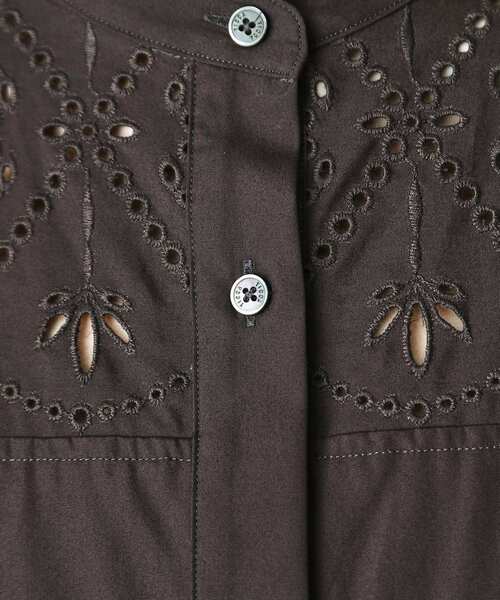 TICCA（ティッカ）の「TICCA（ティッカ）レースフレンチワンピース（ワンピース・レディース・グレー系その他/ブラック・00）」の18枚目の写真