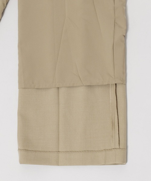 mysty woman（ミスティウーマン）の「インナーベルトストレートパンツ 636977（その他パンツ・レディース・ベージュ/ベージュ系その他/ネイビー・MEDIUM/SMALL）」の8枚目の写真