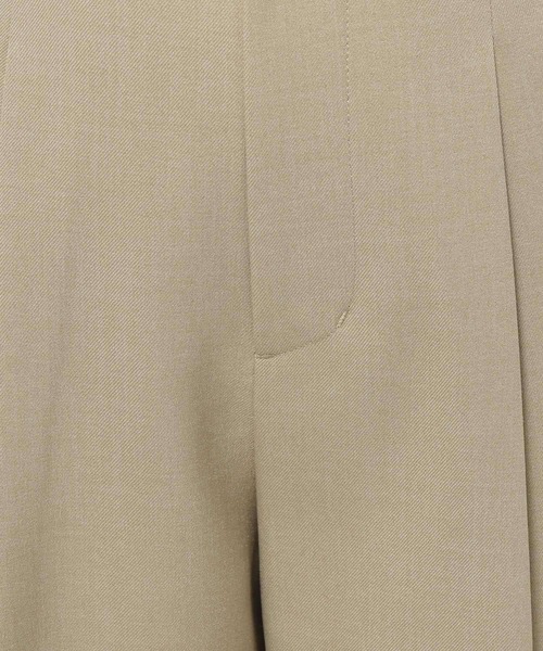 mysty woman（ミスティウーマン）の「インナーベルトストレートパンツ 636977（その他パンツ・レディース・ベージュ/ベージュ系その他/ネイビー・MEDIUM/SMALL）」の9枚目の写真