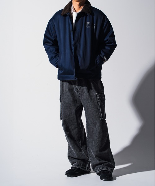 Mark Gonzales（マーク・ゴンザレス）の「Mark Gonzales(マーク ゴンザレス) ミリタリー ボアジャケット / WEB・直営店限定（ミリタリージャケット・メンズ・ネイビー/カーキ・M/L/XL）」の19枚目の写真