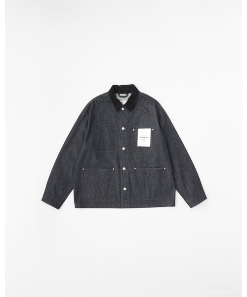Traditional Weatherwear(トラディショナルウェザーウェア)の「WORK JACKET 002D(ブルゾン・メンズ・ブラック系その他・38)」の1枚目の写真