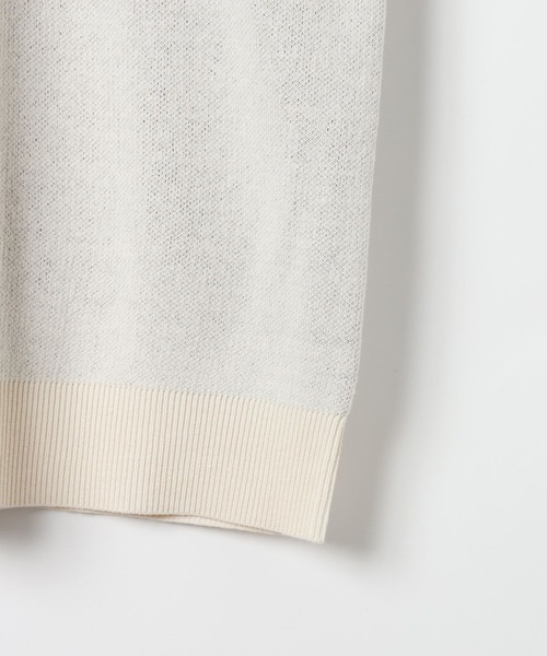 GLOBAL WORK(グローバルワーク)の「PEANUTS/スウェットライクニットプルオーバー/632927(ニット/セーター・メンズ・ピンク/ブルー/グレイッシュベージュ/アイボリー・MEDIUM/SMALL/LARGE)」の6枚目の写真