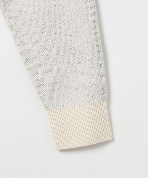 GLOBAL WORK(グローバルワーク)の「PEANUTS/スウェットライクニットプルオーバー/632927(ニット/セーター・メンズ・ピンク/ブルー/グレイッシュベージュ/アイボリー・MEDIUM/SMALL/LARGE)」の5枚目の写真