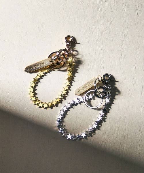 HASHIBAMI（ハシバミ）の「(HASHIBAMI)HEMATITE STAR STRAP（スマホグッズ・レディース・シルバー/ゴールド・ONE SIZE）」の8枚目の写真