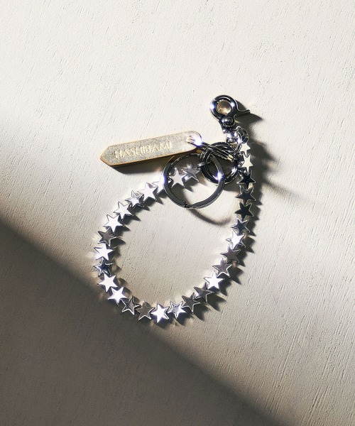 HASHIBAMI（ハシバミ）の「(HASHIBAMI)HEMATITE STAR STRAP（スマホグッズ・レディース・シルバー/ゴールド・ONE SIZE）」の3枚目の写真