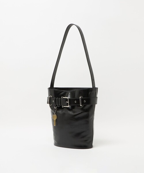 UNITED ARROWS(ユナイテッドアローズ)の「<OSOI>BUCKET BROCLE バッグ(ショルダーバッグ・レディース・ブラック/オフホワイト・FREE)」の22枚目の写真