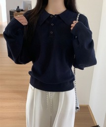 ポロシャツニット