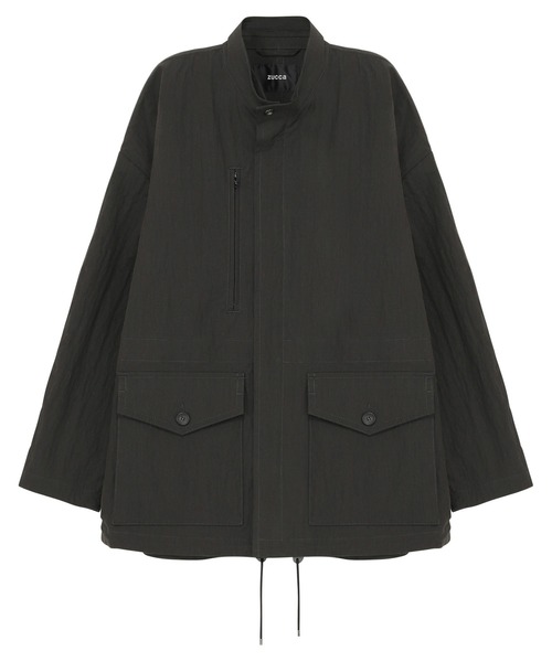 ZUCCa(ズッカ)の「COTTON NYLON WASHER / S(ブルゾン・レディース・ダークグレー/ベージュ/ライトブルー・M size/X-LARGE)」の10枚目の写真