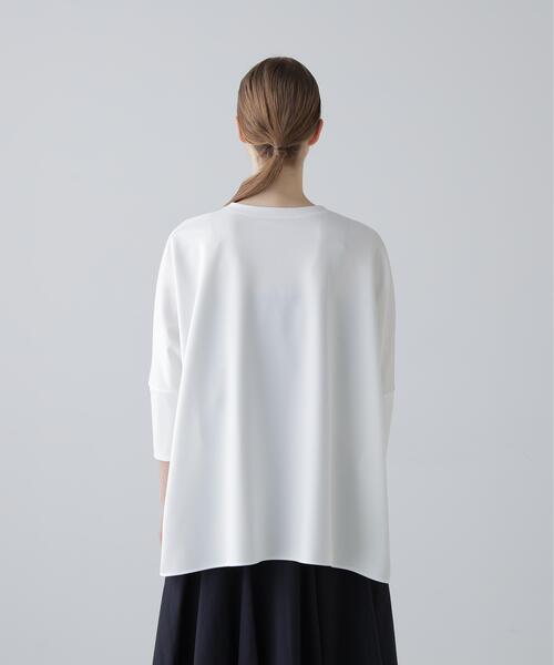 ADORE(アドーア)の「◆スムージージャージーカットソー(Tシャツ/カットソー・レディース・ホワイト/ネイビー/ベージュ・38)」の8枚目の写真