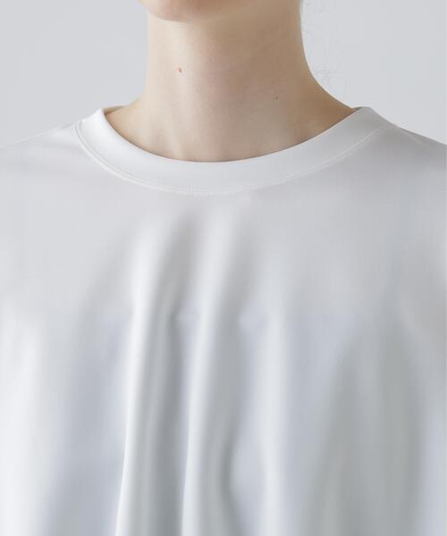 ADORE(アドーア)の「◆スムージージャージーカットソー(Tシャツ/カットソー・レディース・ホワイト/ネイビー/ベージュ・38)」の9枚目の写真