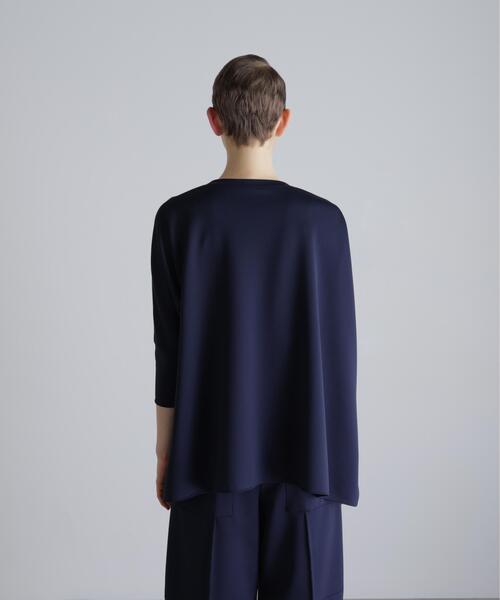 ADORE(アドーア)の「◆スムージージャージーカットソー(Tシャツ/カットソー・レディース・ホワイト/ネイビー/ベージュ・38)」の18枚目の写真