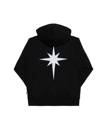 HANG OUT（ ）の「X タトゥイズム OGTHEINK フードパーカー (ブラック)（パーカー）」