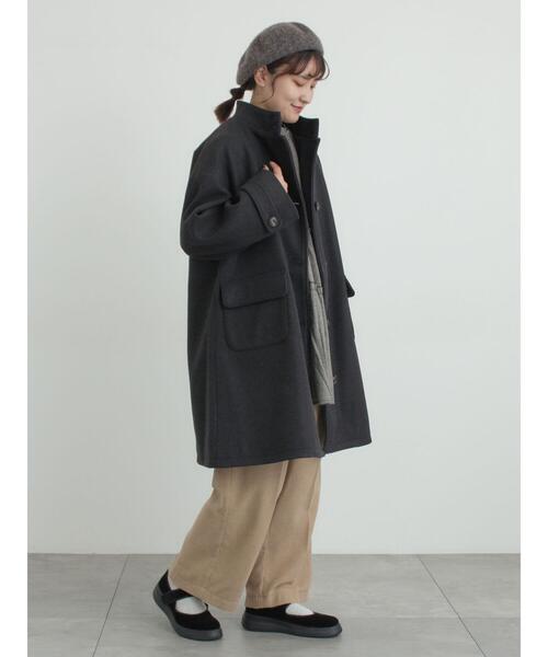 Samansa Mos2（サマンサ モスモス）の「【帯電防止裏地】ツータックストレートパンツ《M/Lサイズ》（その他パンツ・レディース・ブラウン/チャコールグレー/ベージュ・L/M）」の22枚目の写真