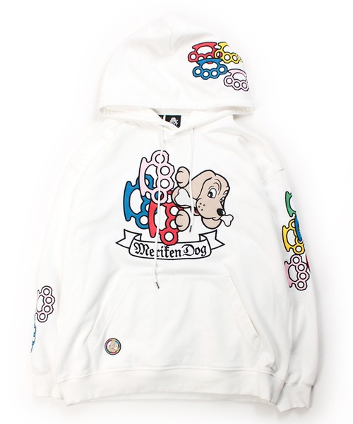 GALFY（ガルフィー）の「【GALFY/ガルフィー】メリケンHERTSパーカー（パーカー・メンズ・ホワイト/ブラック/オレンジ・XL/M/L）」の9枚目の写真