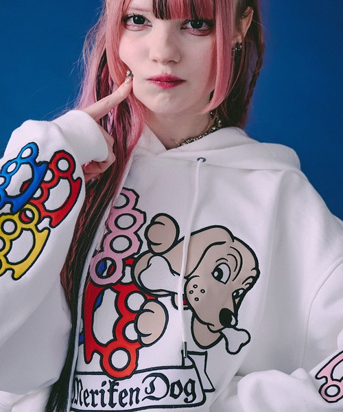GALFY（ガルフィー）の「【GALFY/ガルフィー】メリケンHERTSパーカー（パーカー・メンズ・ホワイト/ブラック/オレンジ・XL/M/L）」の20枚目の写真