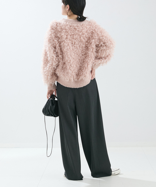 journal standard L'essage(ジャーナルスタンダードレサージュ)の「ループ2WAYカーディガン(カーディガン/ボレロ・レディース・ブラック・FREE)」の11枚目の写真