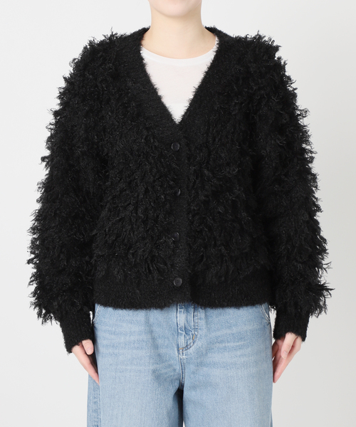 journal standard L'essage(ジャーナルスタンダードレサージュ)の「ループ2WAYカーディガン(カーディガン/ボレロ・レディース・ブラック・FREE)」の12枚目の写真