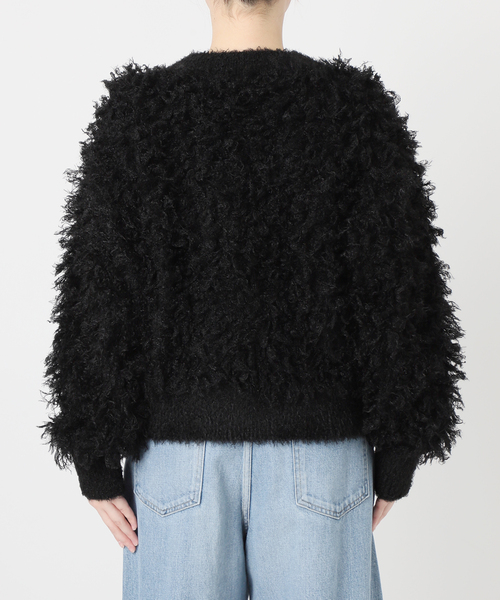 journal standard L'essage(ジャーナルスタンダードレサージュ)の「ループ2WAYカーディガン(カーディガン/ボレロ・レディース・ブラック・FREE)」の14枚目の写真