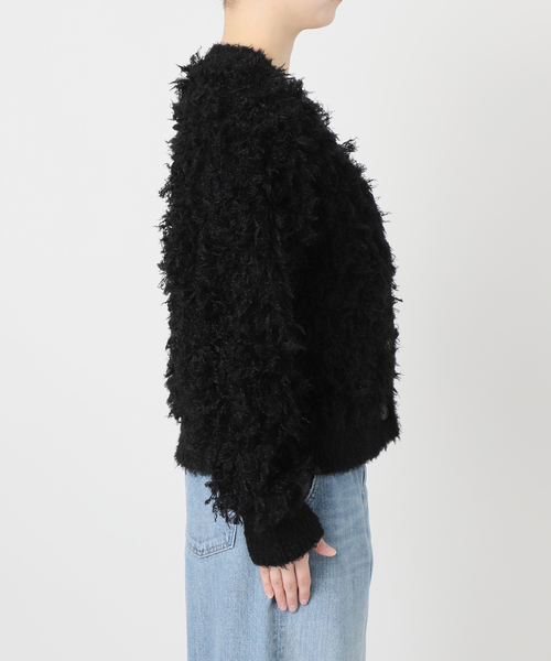 journal standard L'essage(ジャーナルスタンダードレサージュ)の「ループ2WAYカーディガン(カーディガン/ボレロ・レディース・ブラック・FREE)」の15枚目の写真