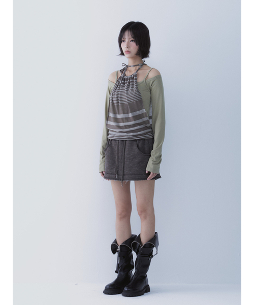 SETSETSET(セットセットセット)の「TRANSFORM LAYERED TEE (GREEN)(Tシャツ/カットソー・レディース・その他・ONE SIZE)」の14枚目の写真