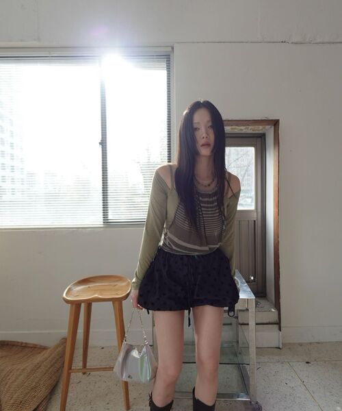 SETSETSET(セットセットセット)の「TRANSFORM LAYERED TEE (GREEN)(Tシャツ/カットソー・レディース・その他・ONE SIZE)」の7枚目の写真