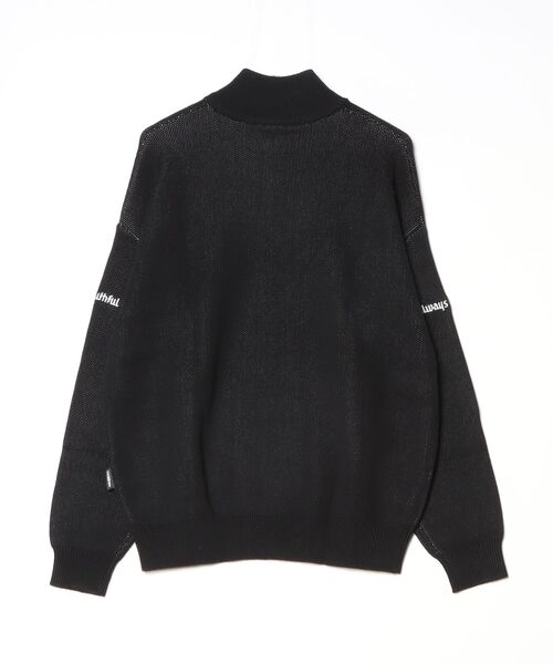 WASTED PARIS（ウェイステッドパリス）の「WASTED PARIS UNITED TRUCKER SWEATER（ニット/セーター・メンズ・ブラック・M）」の2枚目の写真