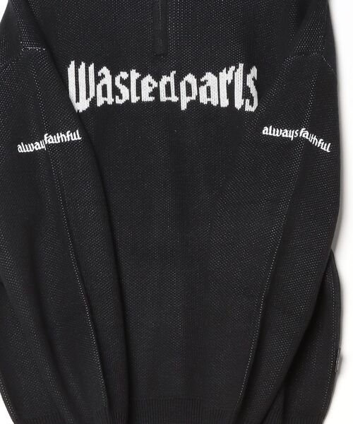 WASTED PARIS（ウェイステッドパリス）の「WASTED PARIS UNITED TRUCKER SWEATER（ニット/セーター・メンズ・ブラック・M）」の3枚目の写真