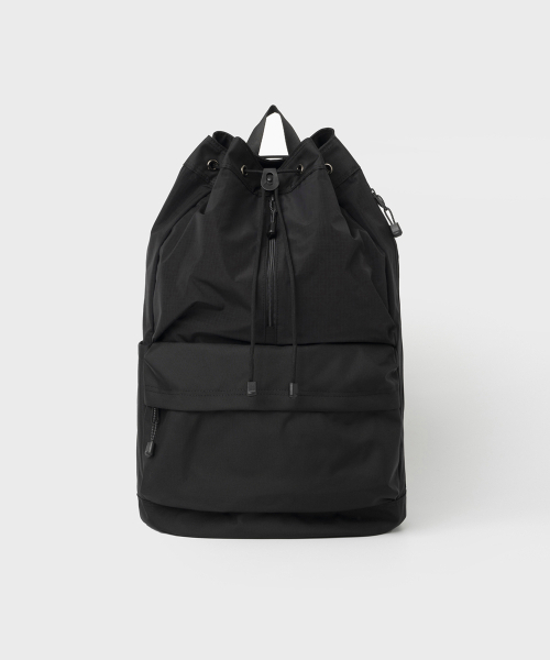SHIRTER(シャーター)の「STRING TURTLE BACKPACK (BLACK)(バックパック/リュック・メンズ・その他・ONE SIZE)」の2枚目の写真