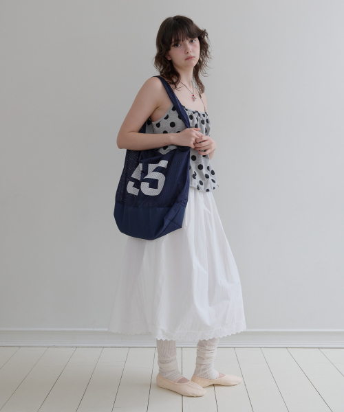 FUN FROM FUN(ファンフロムファン)の「55 Mesh Bag (Navy)(ショルダーバッグ・レディース・その他・ONE SIZE)」の3枚目の写真